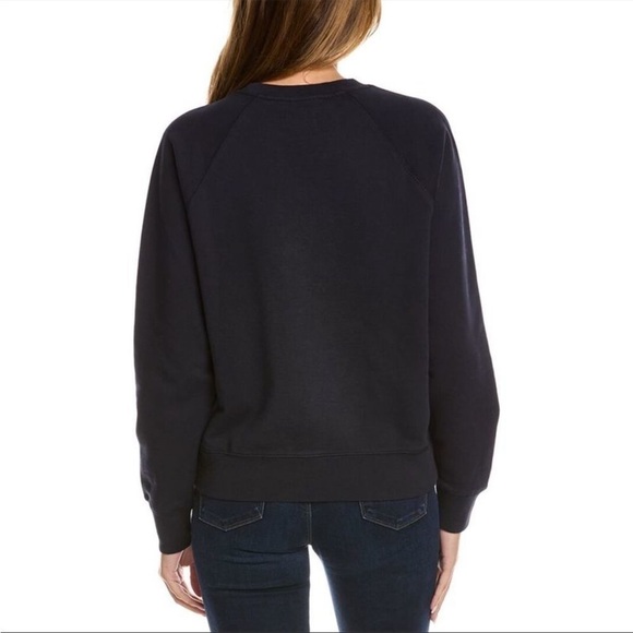 Zadig & Voltaire Camo Black Rock Strass Sweatshirt Sz S NWT - Picture 2 of 8